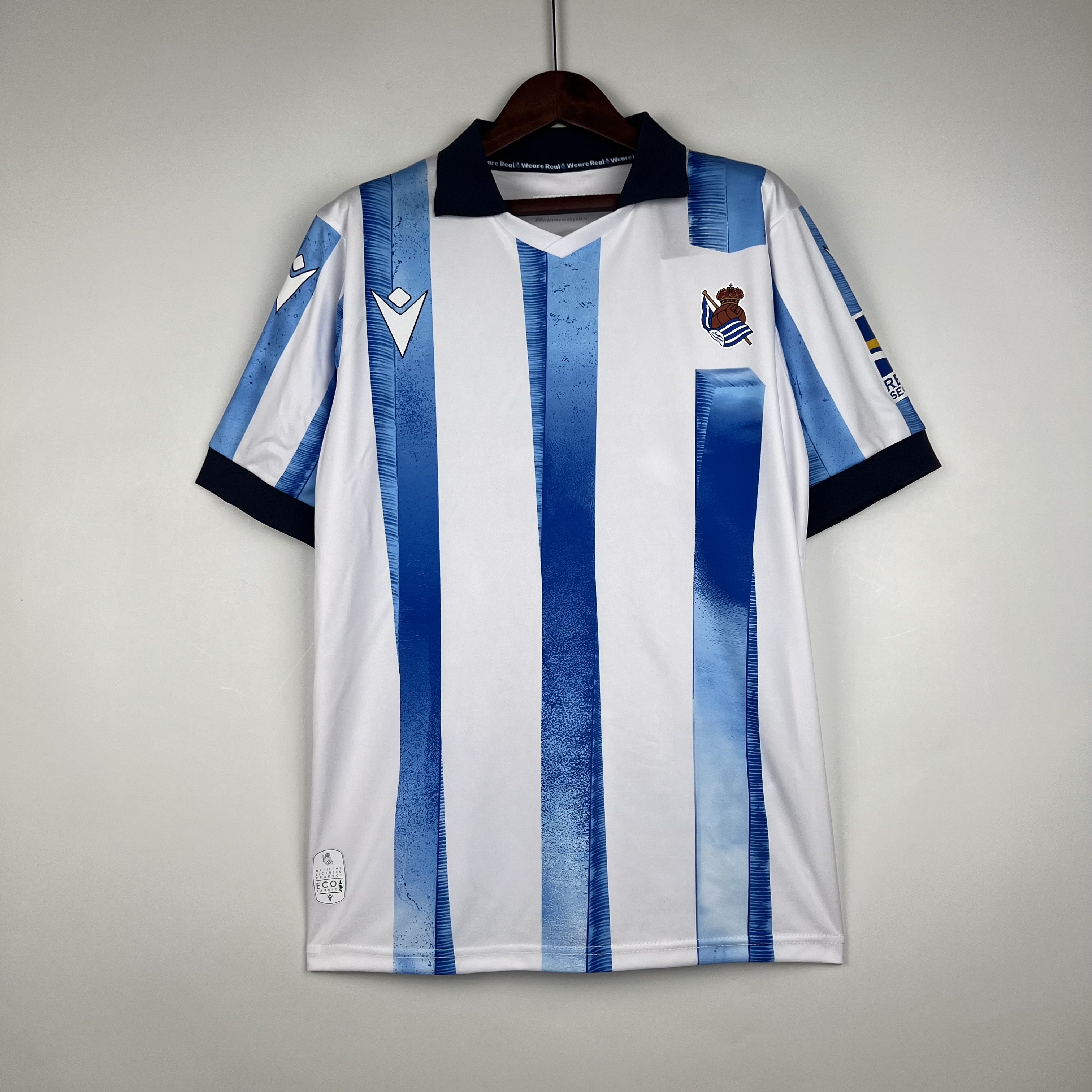 Real Sociedad 23-24 Home Stadium Jersey - Fans Version